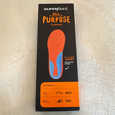 Semelles intérieures de coussin Superfeet pleine longueur bordure-pour-ajuster anti-humidité D 7,5-9