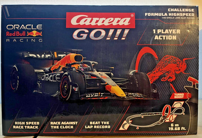 Carrera GO!!! Challenge Formula High Speed 20068002 Rennbahn Set 1:43 6 m | 6+