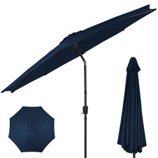 3M Garden Parasol Sun Shade Canopy Patio Large Outdoor Umbrella Crank Tilt