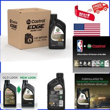 Edge Euro 5W-40 Motor Oil, 1 Quart x 6 - Engine Performance Optimized 56.66 per gallon