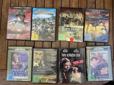 100 DVDs vom John Wayne Western bis SiFi