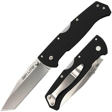 Coltelli Acciaio Freddo Air Lite Lockback 26WT Tanto AUS10A Acciaio Inox Nero G10