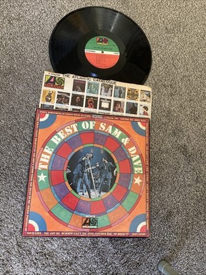 Sam & Dave - The Best Of Sam & Dave Vinyl LP Atlantic SD 8218 Soul Exc Cond Lp