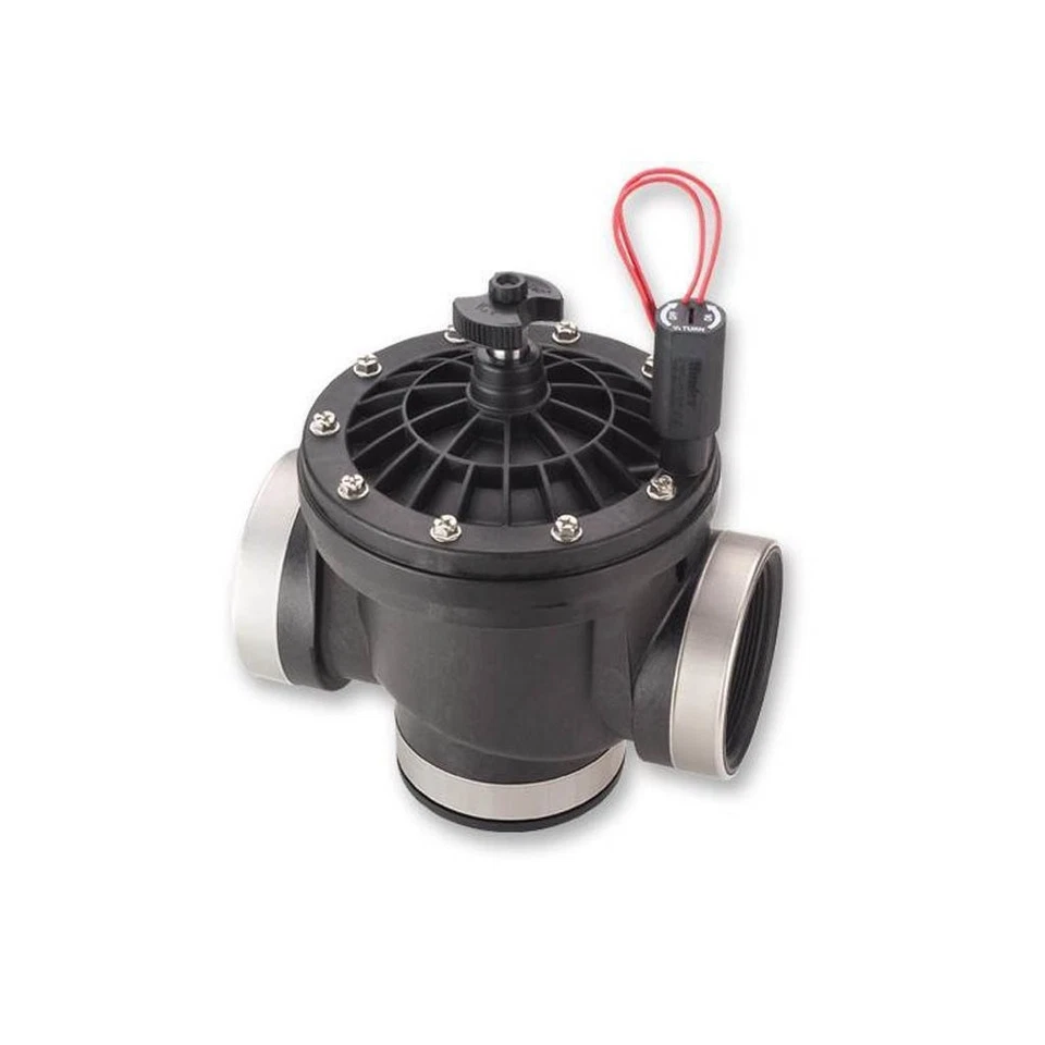 Hunter ICV-301G 3" FPT Inline Irrigation Sprinkler Globe Valve with Flow Control - Image 3 of 4