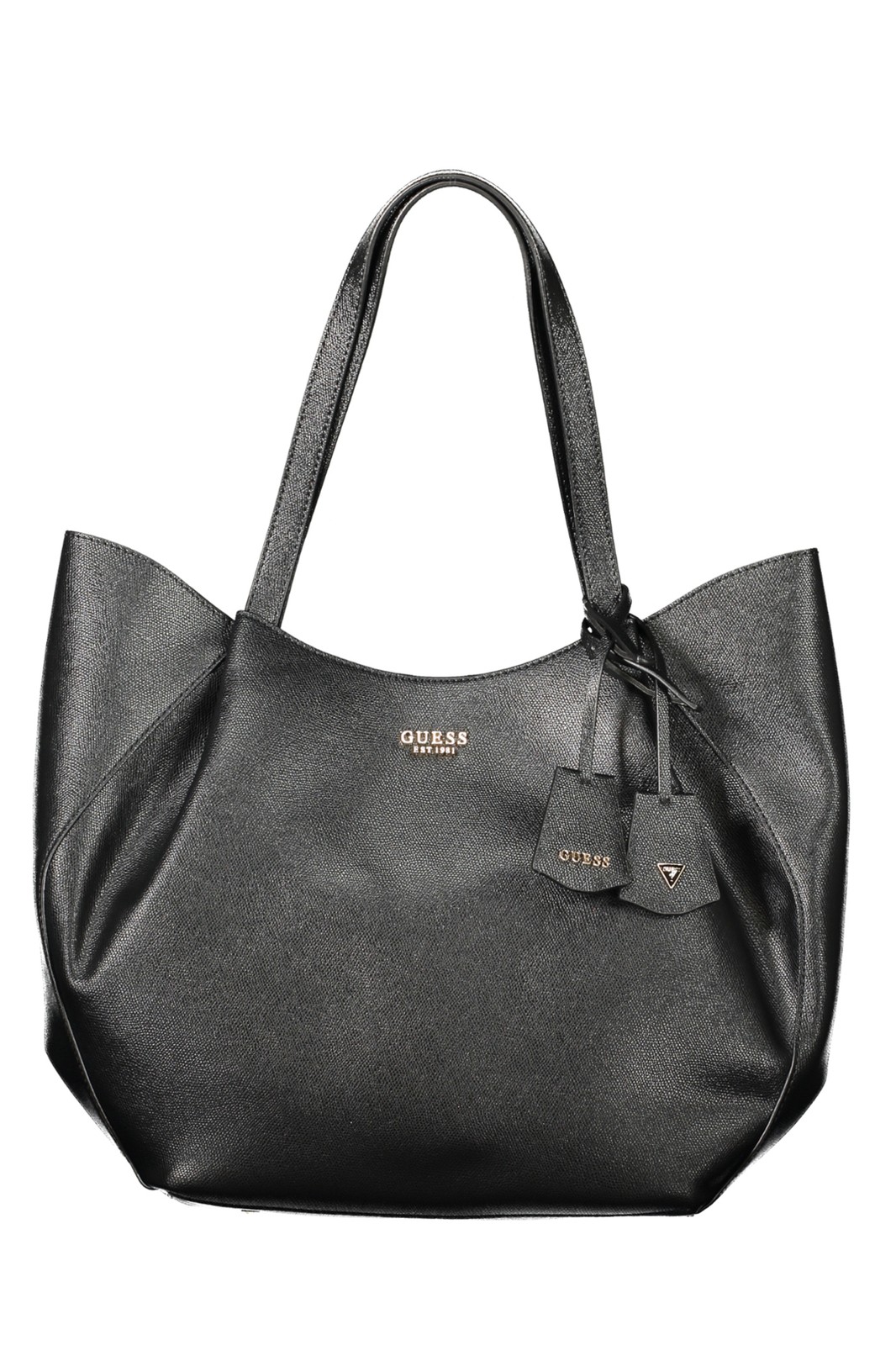 Guess Unisex Nero Borsa Amorette 2 In 1 Tote Universal - Immagine 2