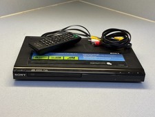Sony Mini DVD Player with Remote, Power Cord, and Wires SR200P Dolby Digital