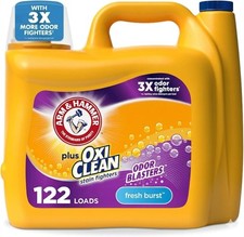 Arm & Hammer OxiClean Odor Blasters Liquid Laundry Detergent 158.6oz 122 Loads 0.15 per gallon