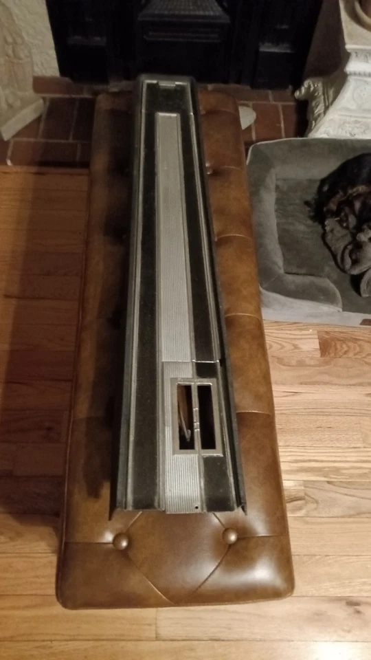 1965-1970 FORD MOTOR COMPANY MUSTANG CENTER CONSOLE W/ ORIGINAL WIRING & PLATE! - Image 3 of 4