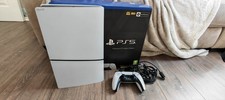 PlayStation 5 Digital Slim with Original Controller and Cables 1TB