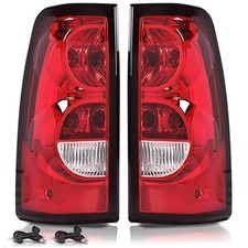 LED Tail Lights for 2003-2006 Chevy Silverado 1500-3500, Includes Bulbs  Harness