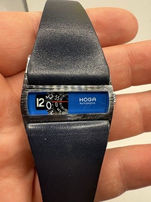 HOGA Automatic Swiss Men's Mint Retro Digital Jump Hour 9004 Directime