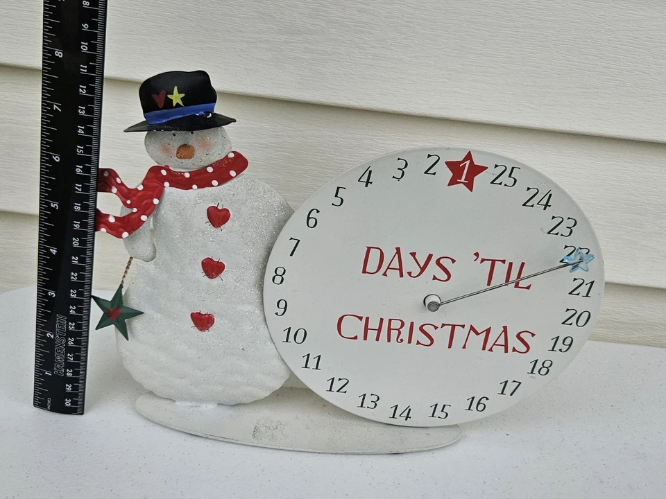 HALLMARK Musical Countdown to Christmas Snowman Advent Calendar Jingle Bells w - Image 4 of 4