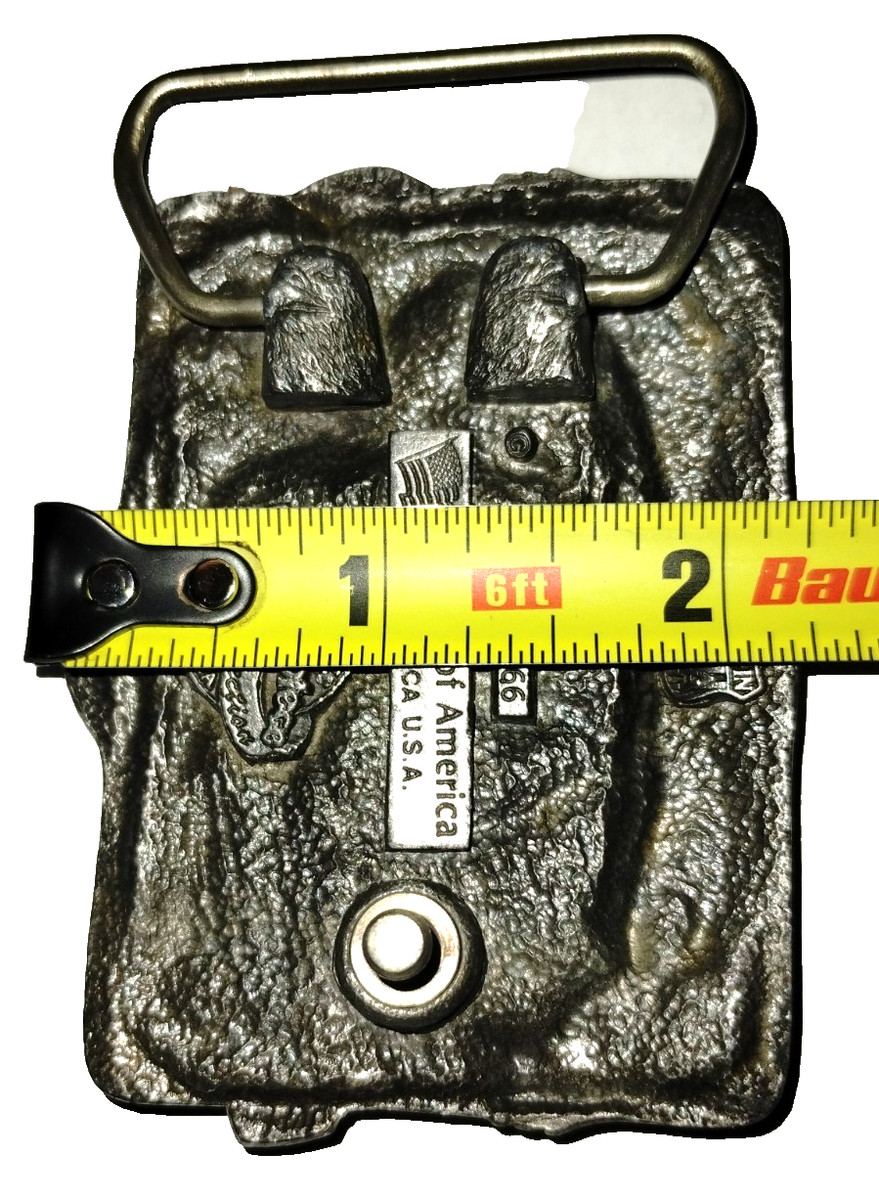 Vintage Locksmith Belt Buckle Masterpiece Collection BA-166 Metal USA View 4
