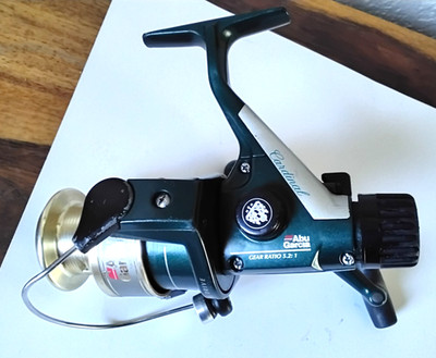 Vintage Abu Garcia Cardinal C3R RH Spinning Reel - Green-2 Bearing~Accu Balance