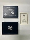 2012-W Proof $1 American Silver Eagle Box, OGP & COA