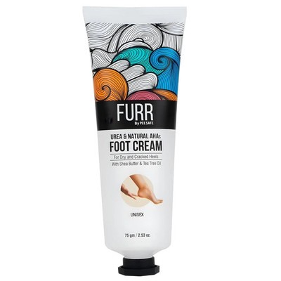 FURR Foot Cream for Dry Cracked Feet & Heels | Deep Moisturizing Repair for Roug