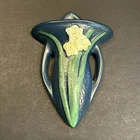Reproduction Roseville Pottery Wall Pocket Blue 8 1/2"  EUC