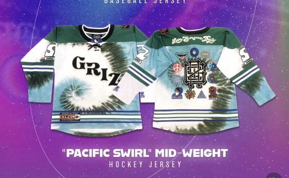 Griz Pacific Swirl Hockey Jersey