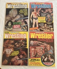 Wrestling Magazines Inside Wrestling 1974 March April August December