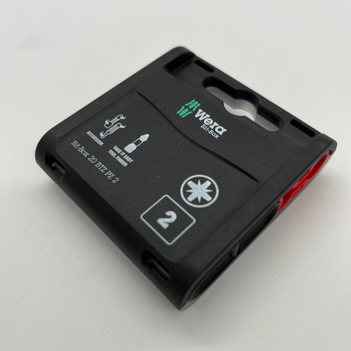 Wera 057761 Bit-Box 20 BTH BiTorsion Extra Hard Screwdriver Bits PZ2x25mm 20 Pk - Picture 1 of 3