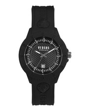 Versus Versace Mens  Black 42mm Strap Fashion Watch