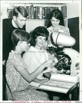1967 Mrs Dennis King Pres Seattle Area Downs Syndrome Guild Event Photo 8x10