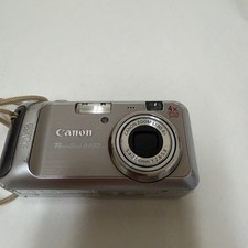 Canon PowerShot A460 Digital Camera Silver 5.0MP PC1226 Untested Parts Repair