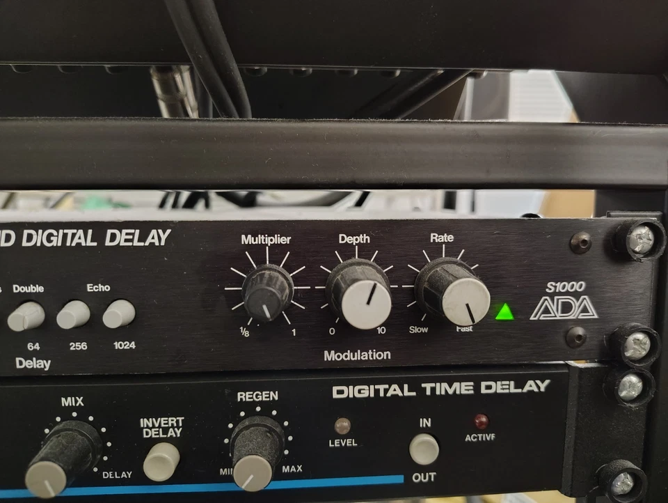 Ada S1000 Digital Delay One Second Vintage S1000 (1 RU) - Image 4 of 4