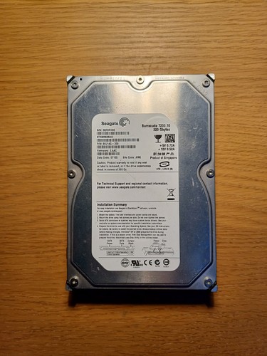 Seagate Barracuda 7200.10 Internal 320GB Hard Drive
