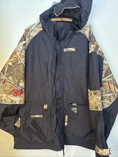 Hodgman Sport Fish Realtree Advantage Camo Ice Fishing Jacket XL Neoprene Cuffs