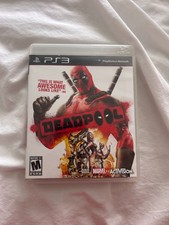 Deadpool PS3 Activision 2013 Action & Adventure M Mature Manual Included