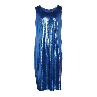 Max Mara Womens Dress Size 42 FR / XL Weekend Sequins Made In Italy