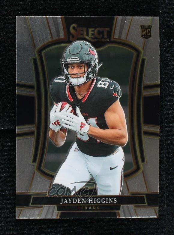 2025 Panini Select Premier Level Jayden Higgins #136 Rookie RC