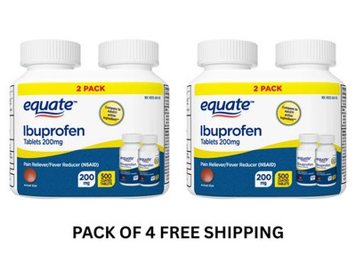 Equate Ibuprofen 200mg Tablets 1000 Count ***FREE SHIPPING***