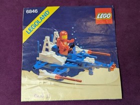 Lego space vintage 6812 & 6846 Grid trekkor Tri-star voyager Blacktron 2