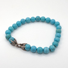 David Yurman Turqouise Spiritual Beads Bracelet 8mm