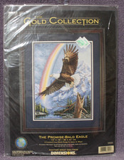 THE PROMISE - BALD EAGLE cross stitch kit THE...