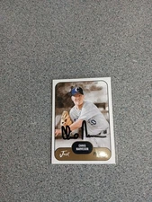 Chris Narveson Signed In Person 2002 Just Minors Rc A12