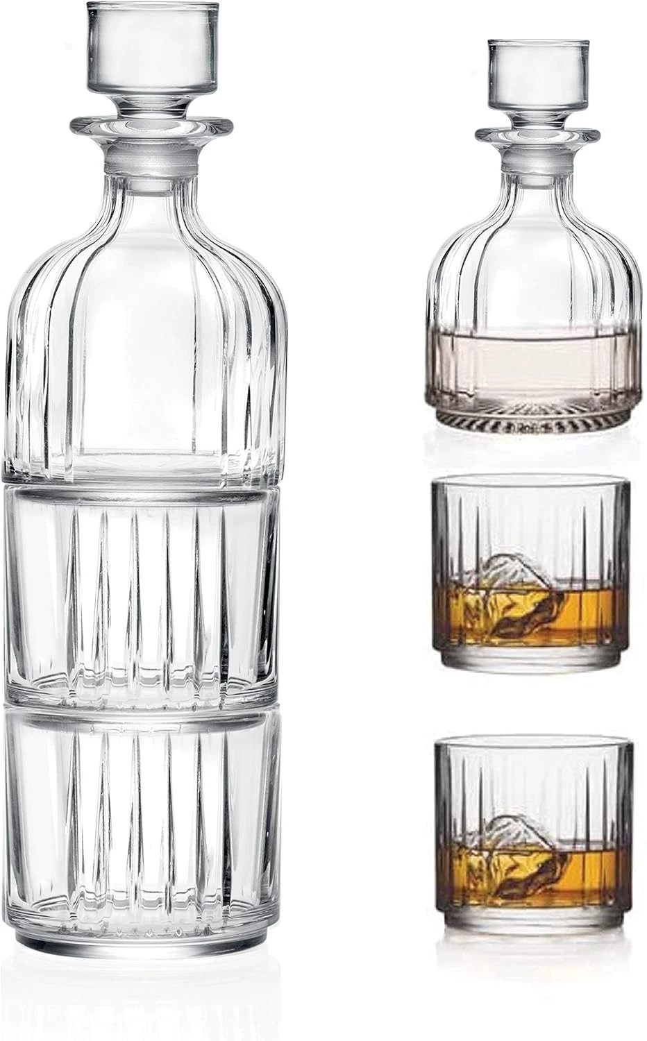 Barski Crystal Whiskey Decanter