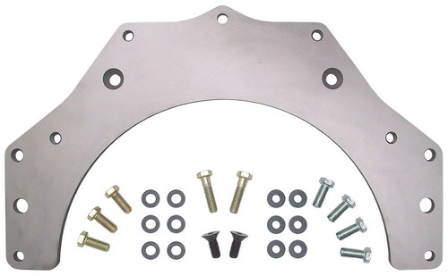 Trans-Dapt 60, One 62- SBC To BOP TH350/400 Trans Adapter Natural Steel Performa - Picture 2 of 9
