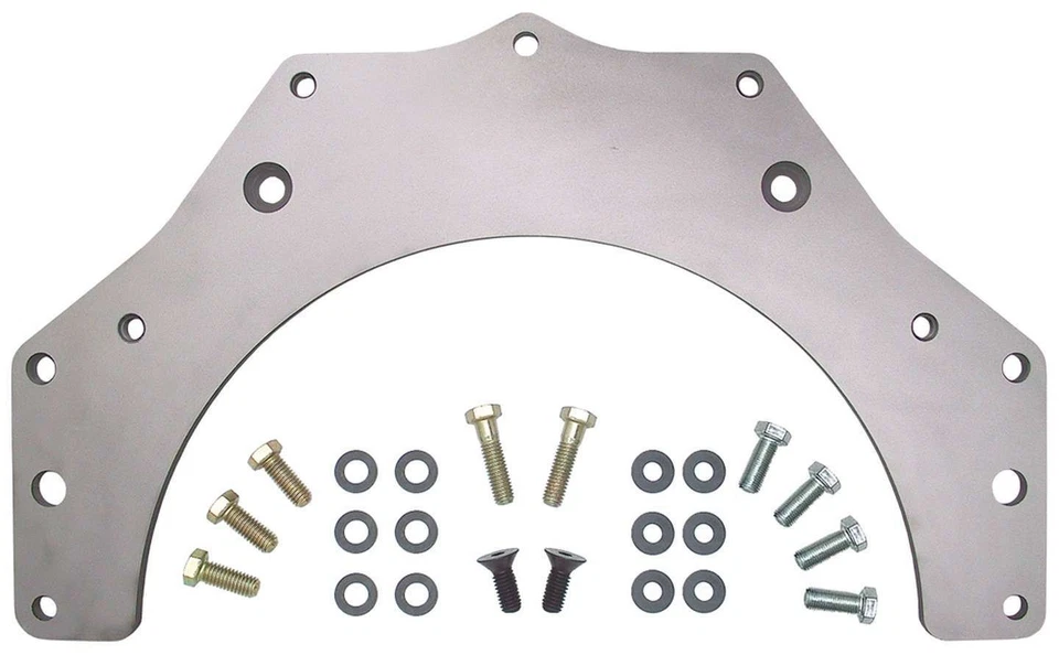 Trans-Dapt 60, One 62- SBC To BOP TH350/400 Trans Adapter Natural Steel Performa - Image 2 of 4