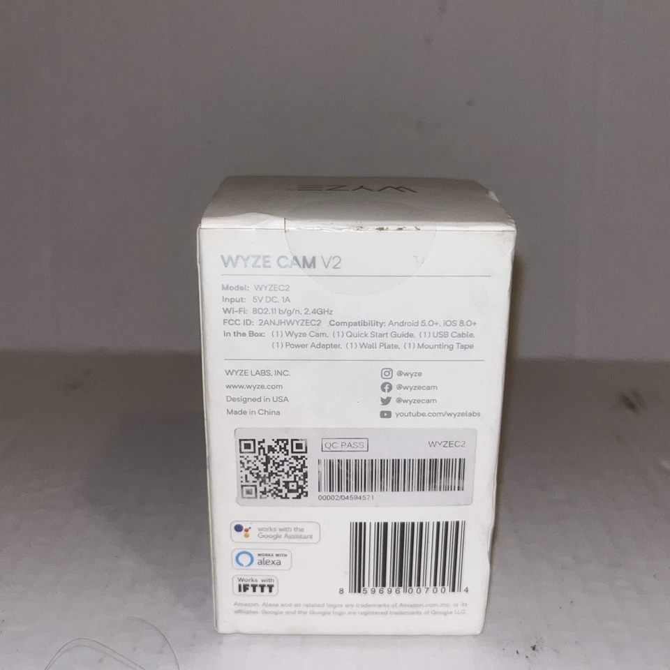 Wyze Cam V2 1080P Camera & Smart Home Sensor Starter Kit (NEW) - Image 2 of 4