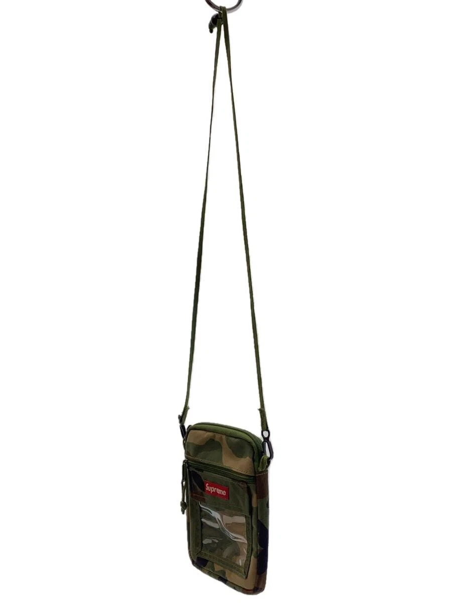 Supreme 19ss/pochette utilitaire camouflage/sac à bandoulière/nylon/grn/camo