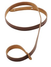 Levy's Leathers Leather Mandolin Strap,Brown 42 inches, Brown