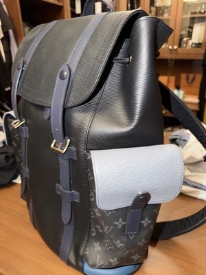 Louis Vuitton Epi Damier Graphite Christopher Backpack Louis Vuitton Christopher Damier Graphite PM Black - US main image 3
