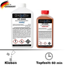 Klebeharz System Epoxidharz HP-E60K Klebstoff Kleber 2K Epoxy Alleskleber EP