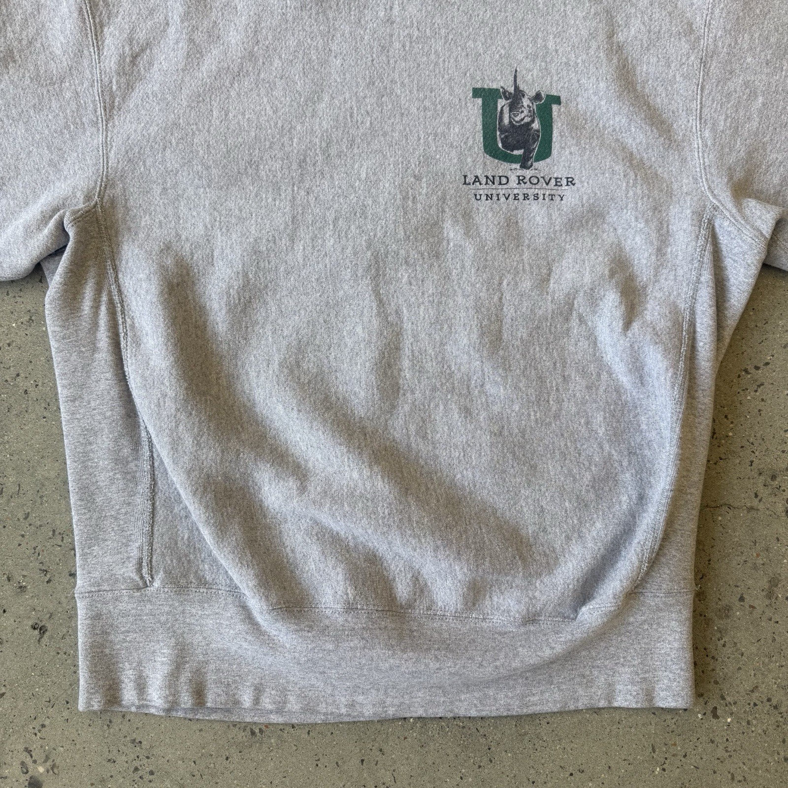 Vintage 90’s Land Rover Range Rover University Rhino Reverse Weave Sweatshirt image 5
