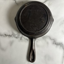 Cast Iron Skilled No. 3, 6 5/8 In, made in USA Vintage Cottagecore Kitchen