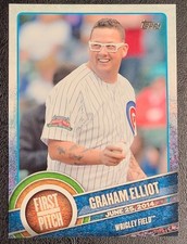 2015 Topps Series Two 2 Graham Elliot First Pitch #FP-10