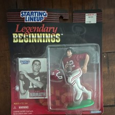 Kenner Starting Lineup Joe Namath Legendary Beginnings Figure Helmet 1998